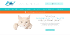 Desktop Screenshot of felinefayre.co.uk